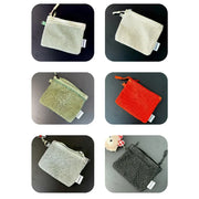 Travel Makeup Storage Bags | New Mesh Coin Purse & Simple Portable Mini Bag (Multi-purpose Square Bag Double-layer Zipper Card Holder)