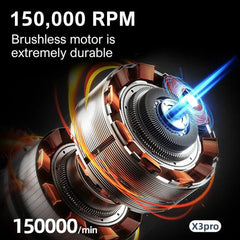 Extra Nozzle 150000RPM Turbo Jet Fan Car Vacuum Cleaner Portable Fan Rechargeable Blower Dust Dryer ToolsMini Air Blower With Extra Nozzle 150000RPM Turbo Jet Fan Car Vacuum CSPECIFICATIONS
Brand Name: isfriday
High-concerned Chemical: None
Origin: Mainland China
Power Source: AC
Motor type: Brushless
Pressure: Medium Pressure
Usage: HomeCosmikCartShopper