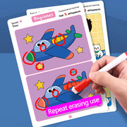 Erasable Spot the Difference Cards