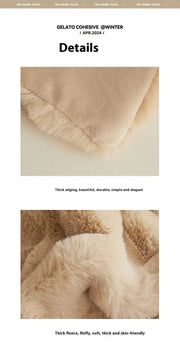 Thick Fleece Winter Double-sided Blanket CosmikCart