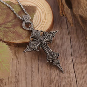 Skull Cross Pendant Necklace CosmikCart