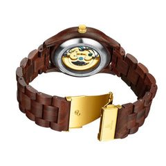 Wooden Men's Mechanical Watch Zendrop