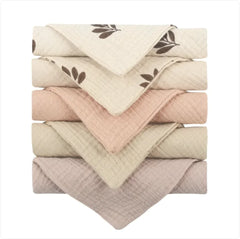 5-Pack Baby Cotton Face Towels CosmikCart