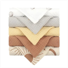 5-Pack Baby Cotton Face Towels CosmikCart