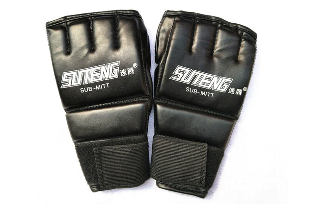 Boxing Gloves, Half Finger Open-Finger Gloves