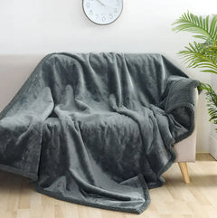 Flannel Shu Cotton Sherpa Thickened Blanket CosmikCart