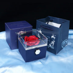 Rotating Soap Flower Rose Gift Box Creative Rotating Rose Jewelry Packaging Box Valentine'Rotating Soap Flower Rose Gift Box Creative Rotating Rose Jewelry PackOverview:


 1.【Romantic Gifts for Her】Forever rose symbolizes forever love, harmonious family, and loyal friendship. Surprise your loved ones.
 
 2.【Preserved ForevCosmikCartShopper