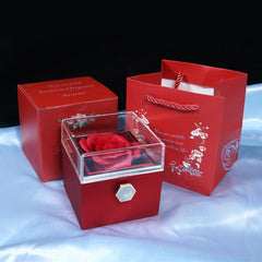 Rotating Soap Flower Rose Gift Box Creative Rotating Rose Jewelry Packaging Box Valentine'Rotating Soap Flower Rose Gift Box Creative Rotating Rose Jewelry PackOverview:


 1.【Romantic Gifts for Her】Forever rose symbolizes forever love, harmonious family, and loyal friendship. Surprise your loved ones.
 
 2.【Preserved ForevCosmikCartShopper