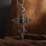 Skull Cross Pendant Necklace CosmikCart