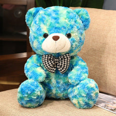 Bear Doll Small Size Teddy Bear Doll Ragdoll Plush ToyValentine's Day Cute Rose Little Bear Doll Small Size Teddy Bear Doll Product information:
 
 Color: Teddy bear red, Teddy Bear Blue, teddy bear dark brown, teddy bear light brown, transform Bear
 
 Specification: 25cm
 
 Applicable agCosmikCartShopper