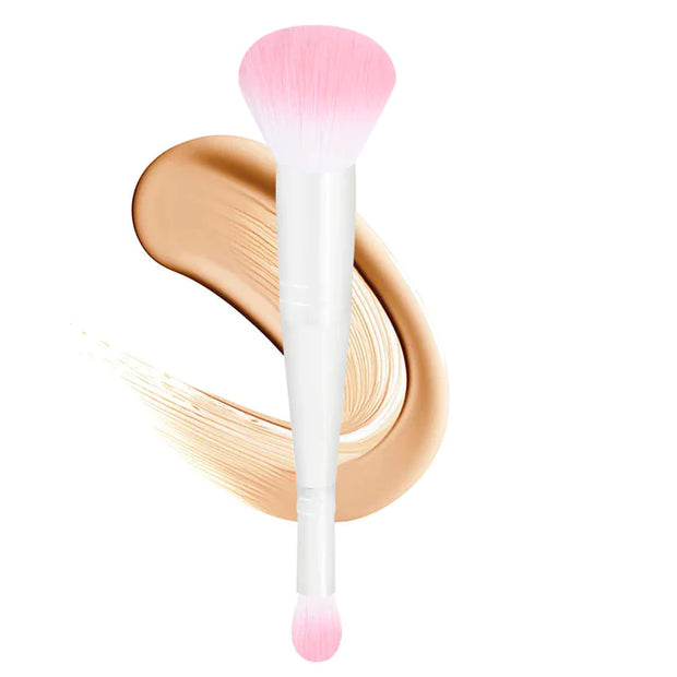 1pc Double Head Professional Makeup Brush Set 2 In 1