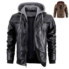 Zipper Pockets Fashion Warm Pu Leather Coat Mens ClothingHooded Jacket With Zipper Pockets Fashion Warm Pu Leather Coat Mens ClOverview:
 
 Unique design, stylish and beautiful.
 
 Good material, comfortable wear.
 
 A variety of colors, any choice.
 
 
 


 Product information:
 
 Pocket StCosmikCartShopper