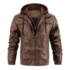 Zipper Pockets Fashion Warm Pu Leather Coat Mens ClothingHooded Jacket With Zipper Pockets Fashion Warm Pu Leather Coat Mens ClOverview:
 
 Unique design, stylish and beautiful.
 
 Good material, comfortable wear.
 
 A variety of colors, any choice.
 
 
 


 Product information:
 
 Pocket StCosmikCartShopper