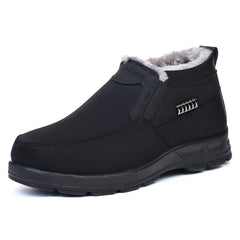 Winter Fleece-lined Thick Waterproof Warm Men's Cotton Shoes CosmikCart