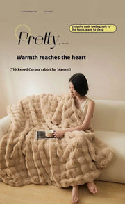 Thick Fleece Winter Double-sided Blanket CosmikCart