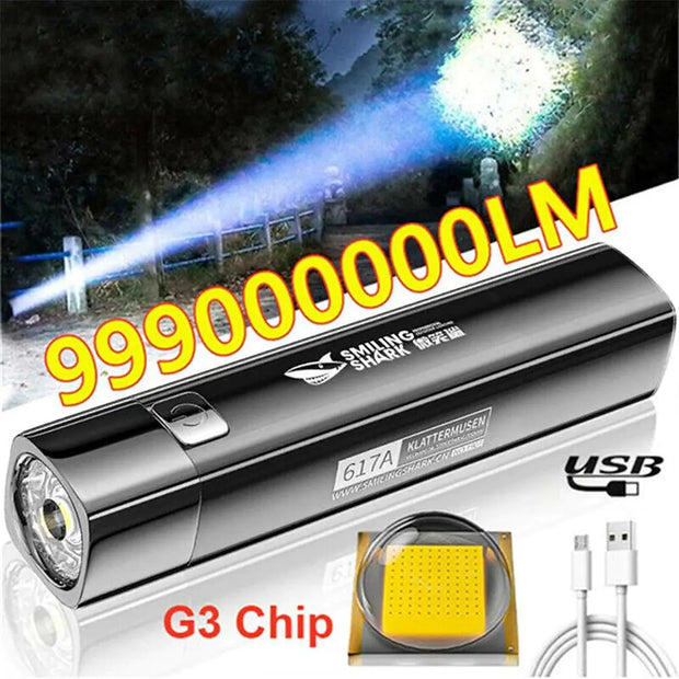 Portable 2-in-1 Ultra Bright G3 Tactical LED Flashlight