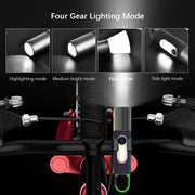 USB Rechargeable Waterproof Ultra Bright LED Flashlight