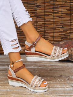 Hemp Edge Platform Sandals CosmikCart