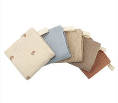 5-Pack Baby Cotton Face Towels CosmikCart