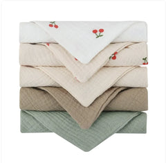 5-Pack Baby Cotton Face Towels CosmikCart