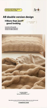 Thick Fleece Winter Double-sided Blanket CosmikCart