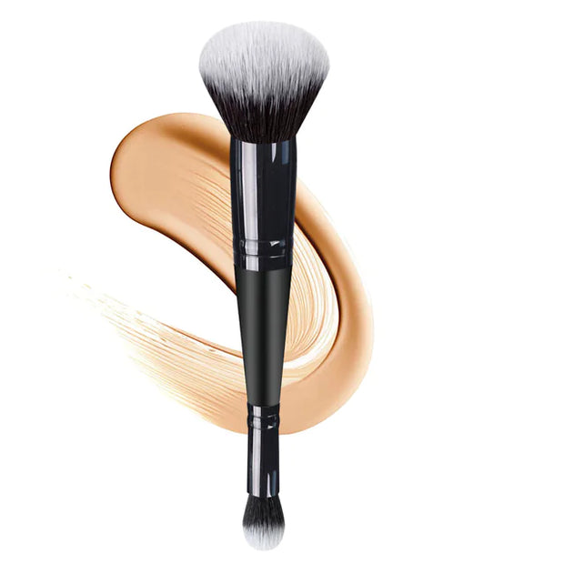 1pc Double Head Professional Makeup Brush Set 2 In 1