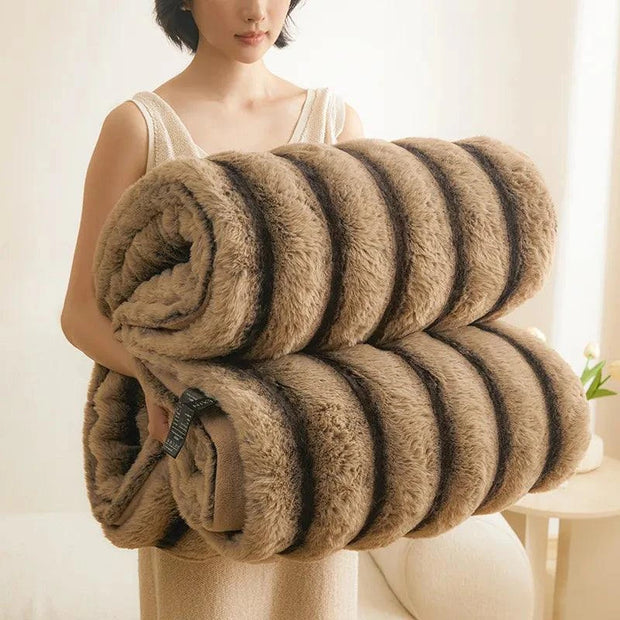 Thick Fleece Winter Double-sided Blanket CosmikCart