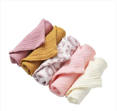 5-Pack Baby Cotton Face Towels CosmikCart